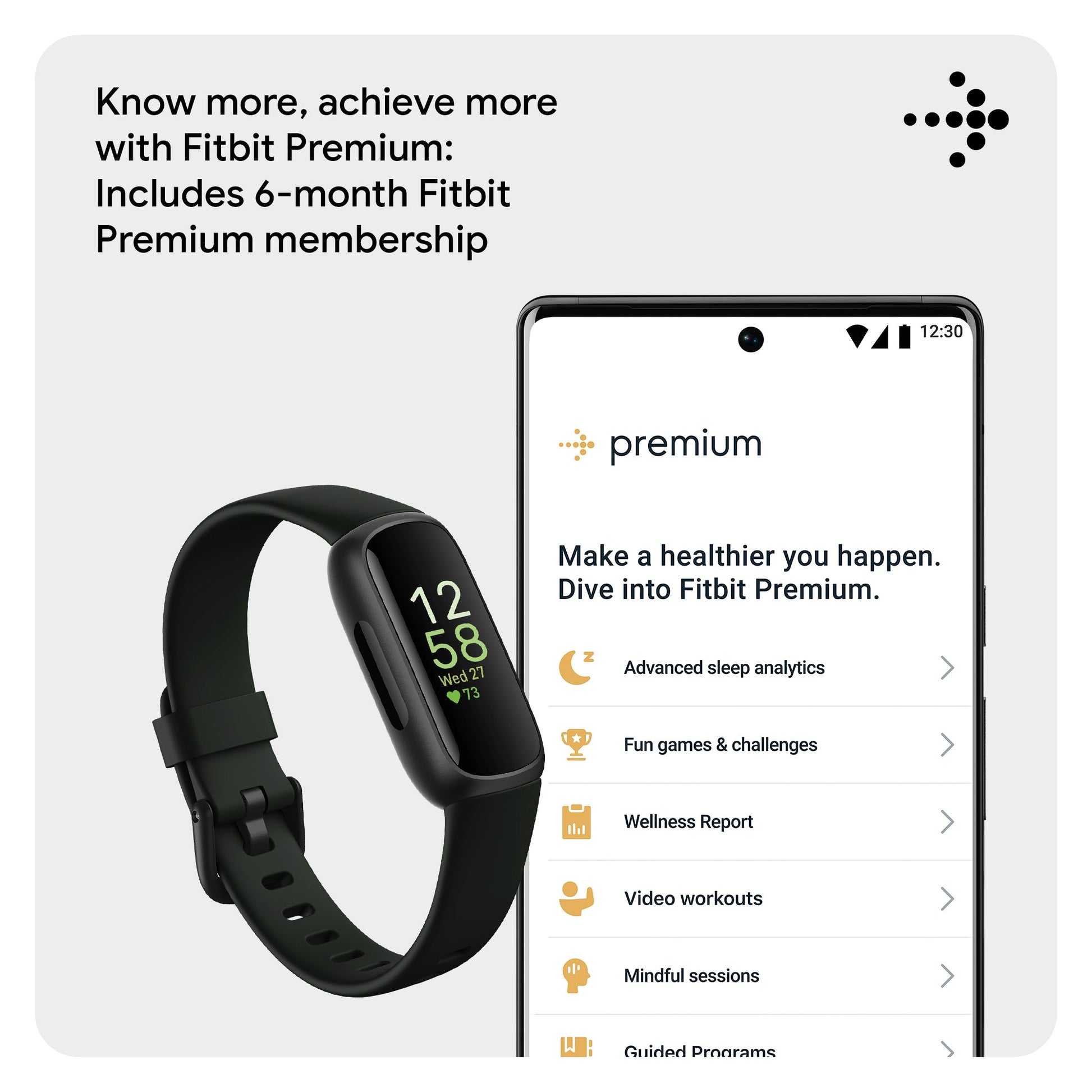 FITBIT Inspire 3 Tracker (Midnight Zen / Black) - Magic DealsSmart BandsMagic DealsMagic DealsFITBIT Inspire 3 Tracker (Midnight Zen / Black)06AAGCN2813H1ZO2Smart Bands