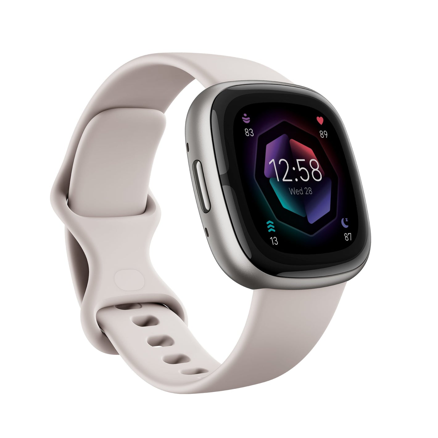 FITBIT Sense 2 Watch (Lunar White / Platinum Aluminium) - Magic DealsSmart WatchMagic DealsMagic DealsFITBIT Sense 2 Watch (Lunar White / Platinum Aluminium)06AAGCN2813H1ZO1Smart Watch