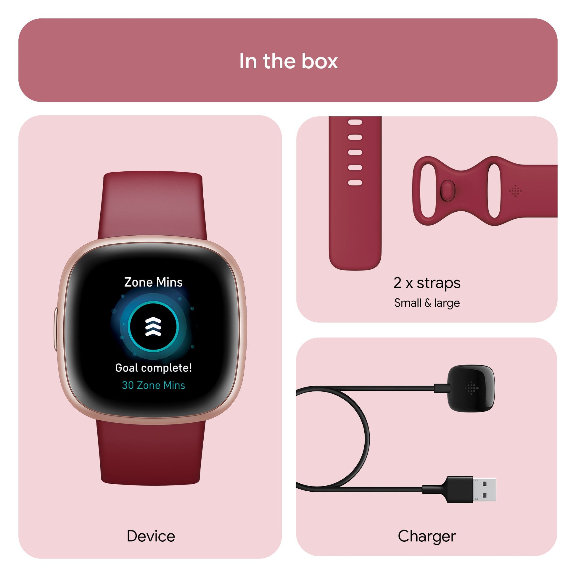 Fitbit Versa 4 Fitness Watch (Beet Juice Aluminium) - Magic DealsSmart WatchMagic DealsMagic DealsFitbit Versa 4 Fitness Watch (Beet Juice Aluminium)06AAGCN2813H1ZO6Smart Watch