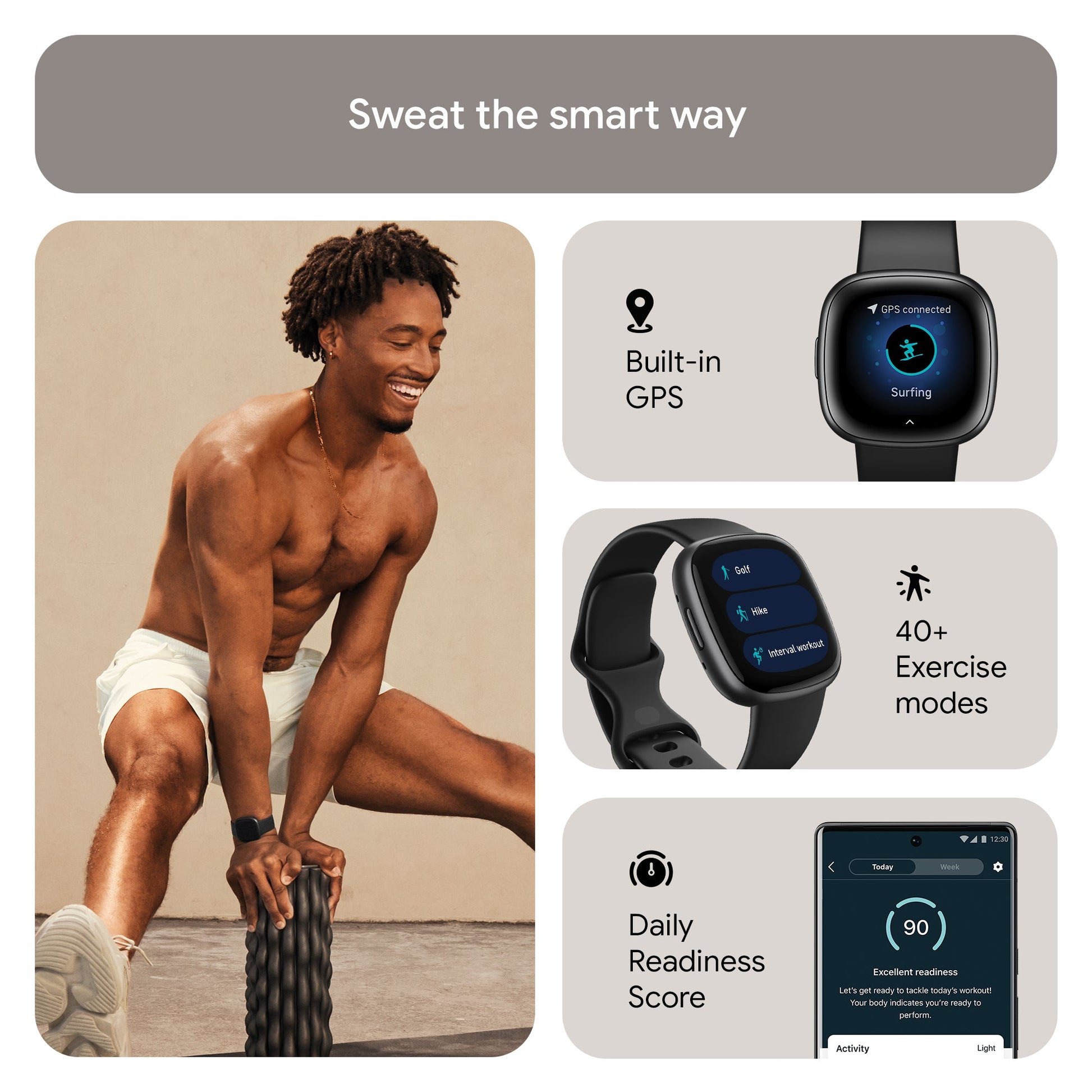 Fitbit Versa 4 Fitness Watch (Black/Graphite Aluminium) - Magic DealsSmart WatchMagic DealsMagic DealsFitbit Versa 4 Fitness Watch (Black/Graphite Aluminium)06AAGCN2813H1ZO7Smart Watch