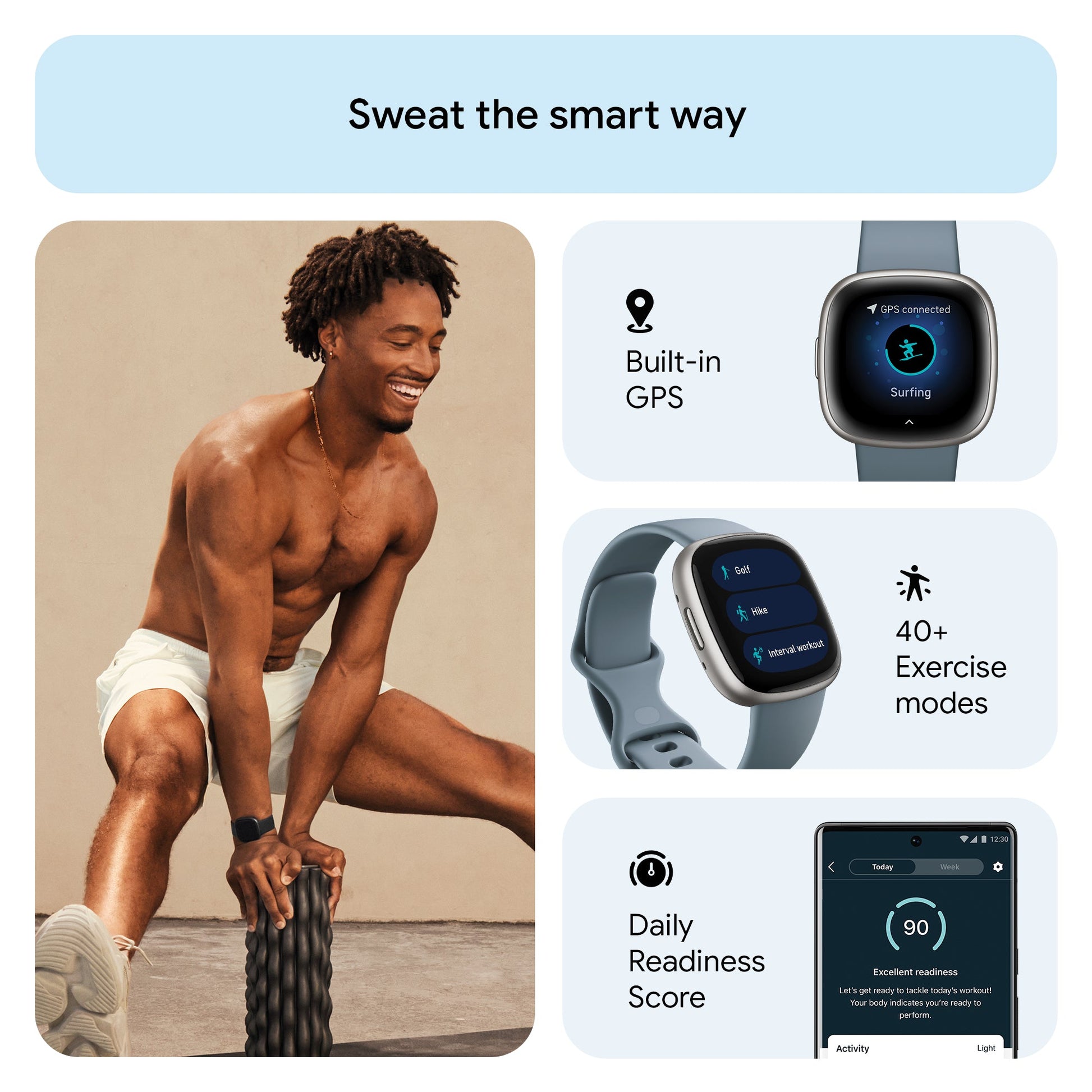 Fitbit Versa 4 Fitness Watch (Blue Aluminium) - Magic DealsSmart WatchMagic DealsMagic DealsFitbit Versa 4 Fitness Watch (Blue Aluminium)06AAGCN2813H1ZO8Smart Watch