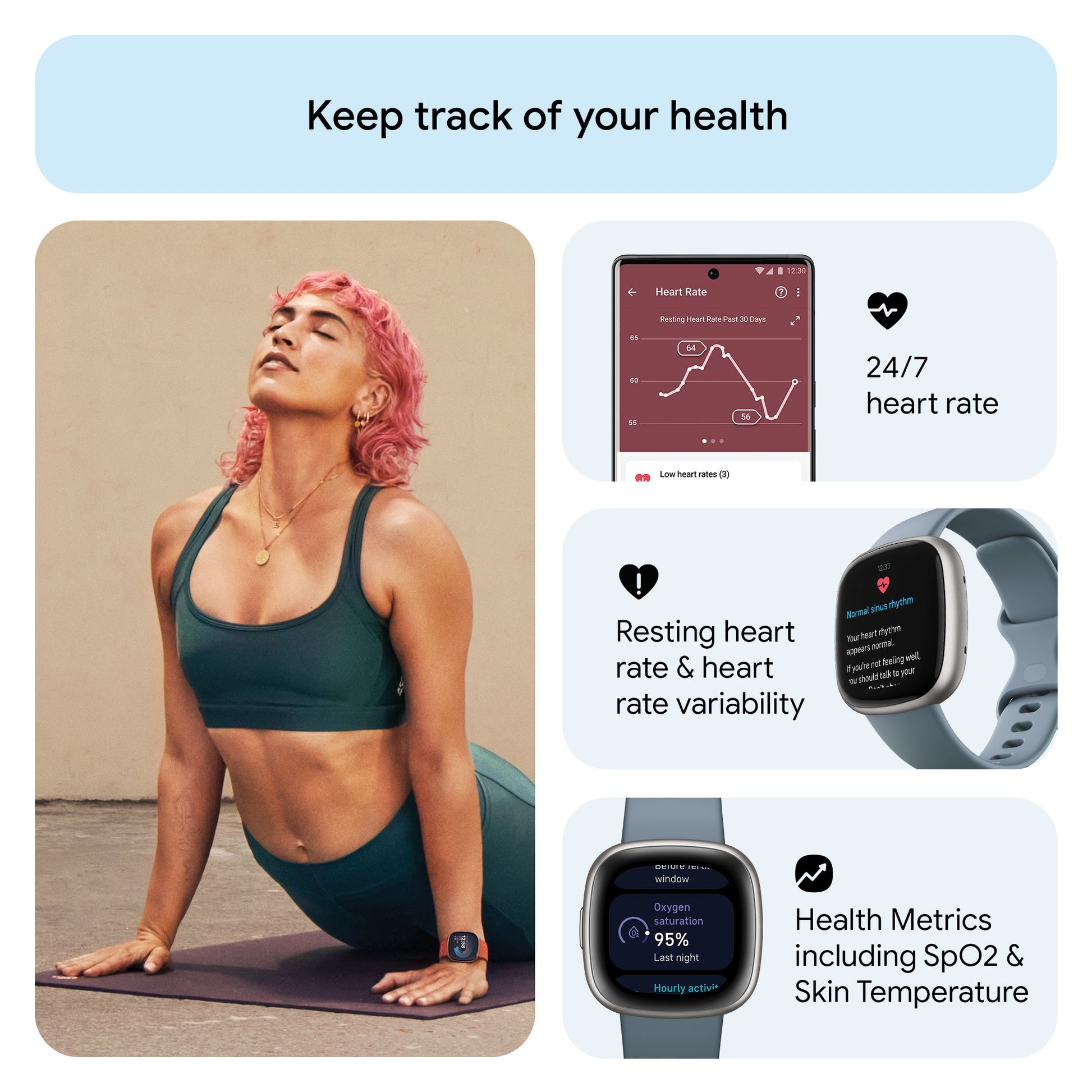 Fitbit Versa 4 Fitness Watch (Blue Aluminium) - Magic DealsSmart WatchMagic DealsMagic DealsFitbit Versa 4 Fitness Watch (Blue Aluminium)06AAGCN2813H1ZO4Smart Watch