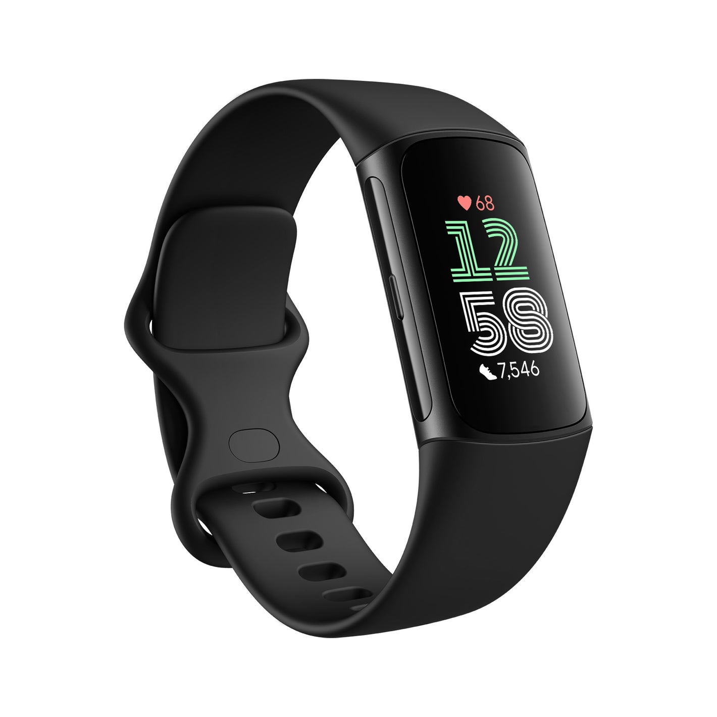 Fitbit Charge 6, Black Aluminum