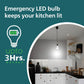 Philips 8.5W Emergency LED Bulb | Rechargeable LED Bulb with In-Built Battery Backup | B22 Base | Energy Saving Inverter Bulb for Power Cuts | Cool White | Pack of 24