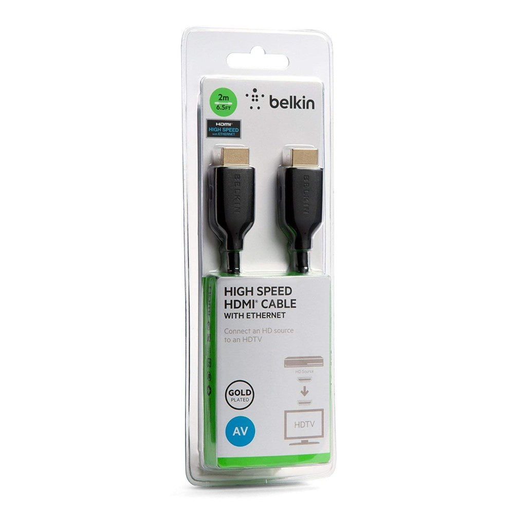 Belkin HDMI Cable Gold Platted - 2 Meter