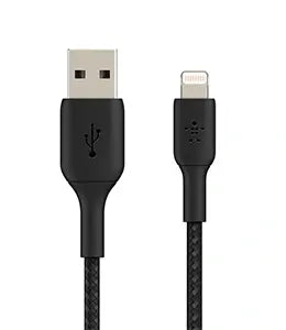 Belkin USB to Lightning Fast charging Braided - 2 Mtr