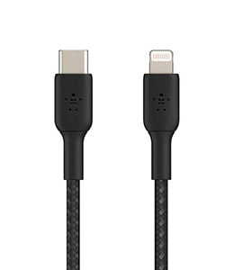 Belkin USB Type-C to Lightning Fast charging Braided - 2 Mtr