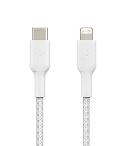 Belkin USB Type-C to Lightning Fast charging Braided - 2 Mtr