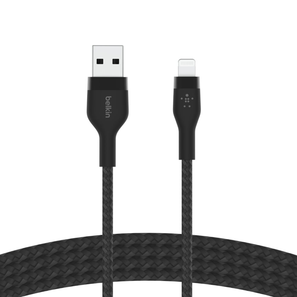 Belkin USB to Lightning Silicon Braided - 1 Mtr