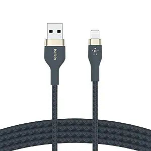 Belkin USB to Lightning Silicon Braided - 1 Mtr