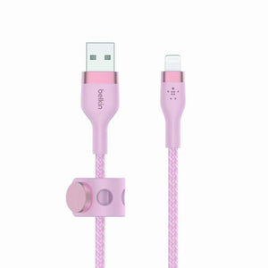 Belkin USB to Lightning Silicon Braided - 1 Mtr