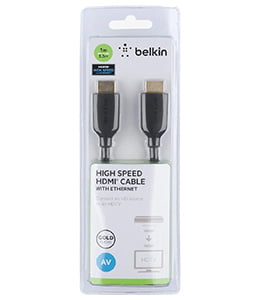 Belkin HDMI Cable Gold Platted - 1 Meter