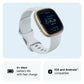 FITBIT Sense 2 Watch (Blue Mist / Soft Gold Aluminium)