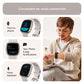 FITBIT Sense 2  Watch (Lunar White / Platinum Aluminium)