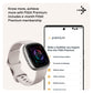 FITBIT Sense 2  Watch (Lunar White / Platinum Aluminium)