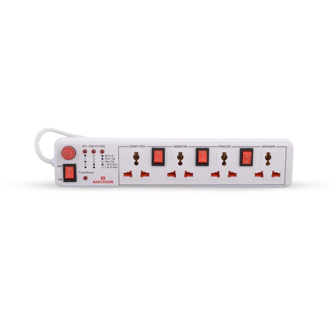 Anchor by Panasonic 4 way 6A Universal Socket with 3 Switch & 1 Master Switch | 1.5 Mtr Extension Cord (22568) - Magic DealsExtension BoardMagic DealsMagic DealsAnchor by Panasonic 4 way 6A Universal Socket with 3 Switch & 1 Master Switch | 1.5 Mtr Extension Cord (22568)890328522568211.5 meter