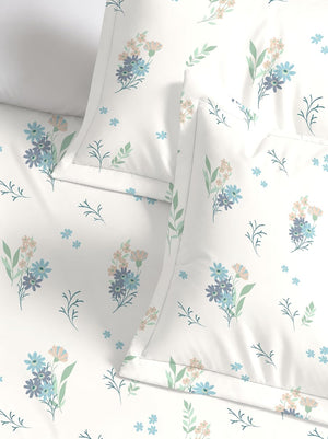 Arvind Essentials Bedsheet King Size 100% Cotton, 180 TC Soft & Breathable Bed Sheet for Double Bed with 2 Pillow Covers (21491, 108x108 CM) - Magic DealsBed SheetsMagic DealsMagic DealsArvind Essentials Bedsheet King Size 100% Cotton, 180 TC Soft & Breathable Bed Sheet for Double Bed with 2 Pillow Covers (21491, 108x108 CM)Queen2Arvind Bedsheeet