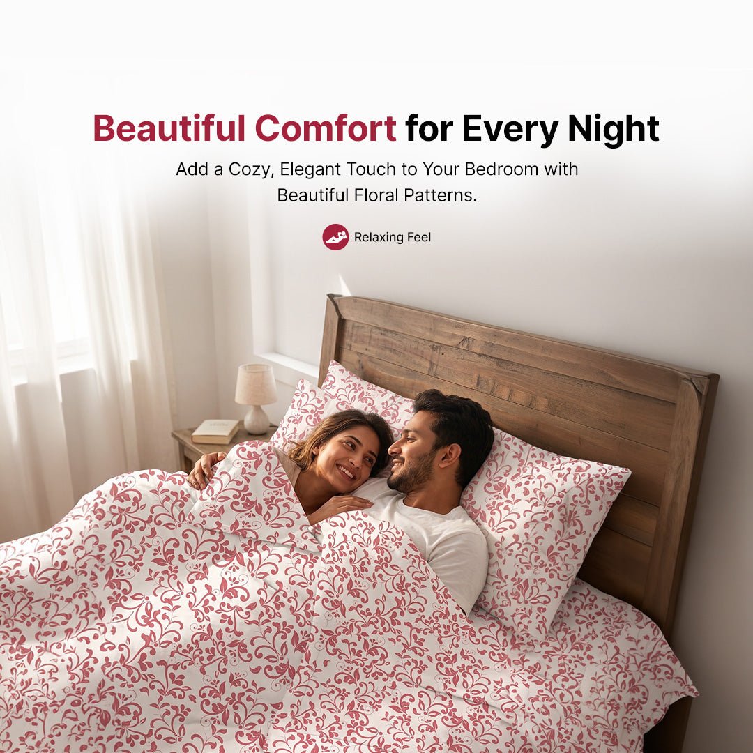 Arvind Essentials Falt Bedsheet King Size 100% Cotton, 180 TC Soft & Breathable Bed Sheet for Double Bed with 2 Pillow Covers - Magic DealsBed SheetsMagic DealsMagic DealsArvind Essentials Falt Bedsheet King Size 100% Cotton, 180 TC Soft & Breathable Bed Sheet for Double Bed with 2 Pillow CoversKing5Arvind Bedsheeet