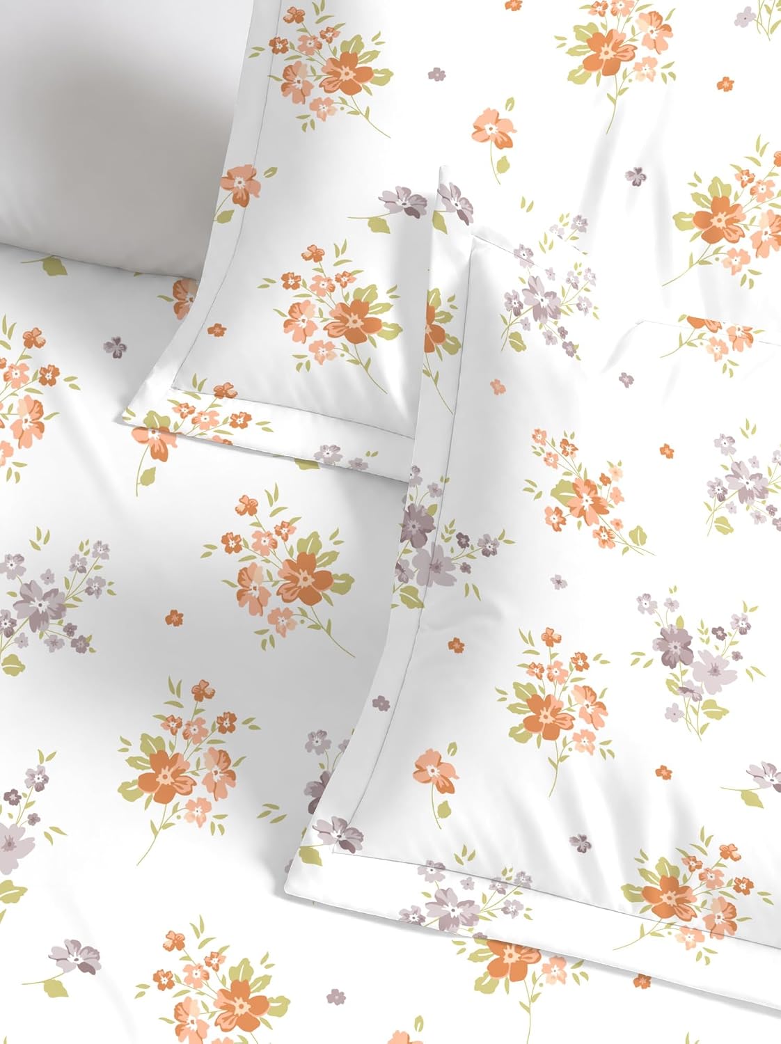 Arvind Essentials Flat Bedsheet King Size 100% Cotton, 180 TC Soft & Breathable Bed Sheet for Double Bed with 2 Pillow Covers (21493, 90x100 Inch) - Magic DealsBed SheetsMagic DealsMagic DealsArvind Essentials Flat Bedsheet King Size 100% Cotton, 180 TC Soft & Breathable Bed Sheet for Double Bed with 2 Pillow Covers (21493, 90x100 Inch)King2Arvind Bedsheeet