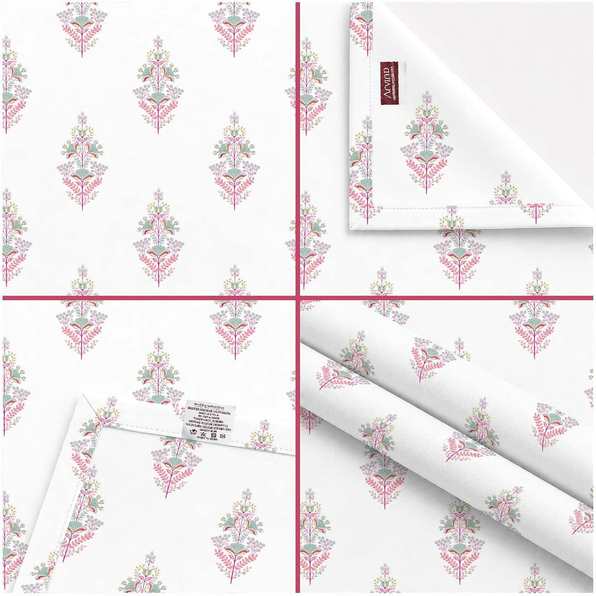 Arvind Essentials Flat Bedsheet King Size 100% Cotton, 180 TC Soft & Breathable Bed Sheet for Double Bed with 2 Pillow Covers (21496, 108x108 Inch) - Magic DealsBed SheetsMagic DealsMagic DealsArvind Essentials Flat Bedsheet King Size 100% Cotton, 180 TC Soft & Breathable Bed Sheet for Double Bed with 2 Pillow Covers (21496, 108x108 Inch)King4Arvind Bedsheeet
