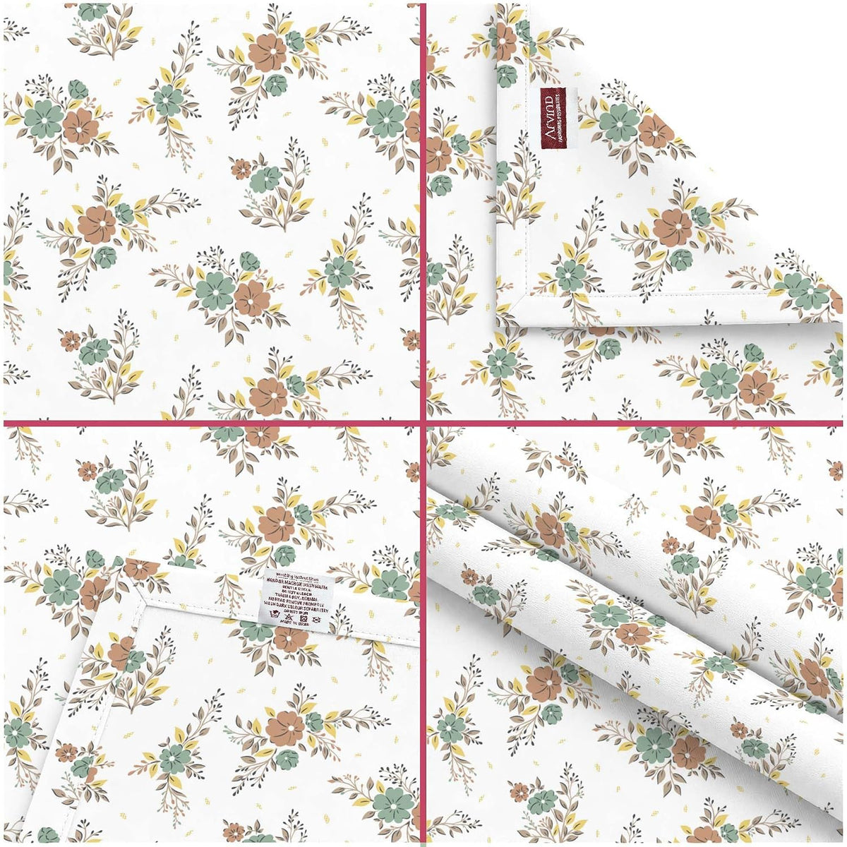 Arvind Essentials Flat Bedsheet King Size 100% Cotton, 180 TC Soft & Breathable Bed Sheet for Double Bed with 2 Pillow Covers (21508, 108x108 Inch) - Magic DealsBed SheetsMagic DealsMagic DealsArvind Essentials Flat Bedsheet King Size 100% Cotton, 180 TC Soft & Breathable Bed Sheet for Double Bed with 2 Pillow Covers (21508, 108x108 Inch)King4Arvind Bedsheeet