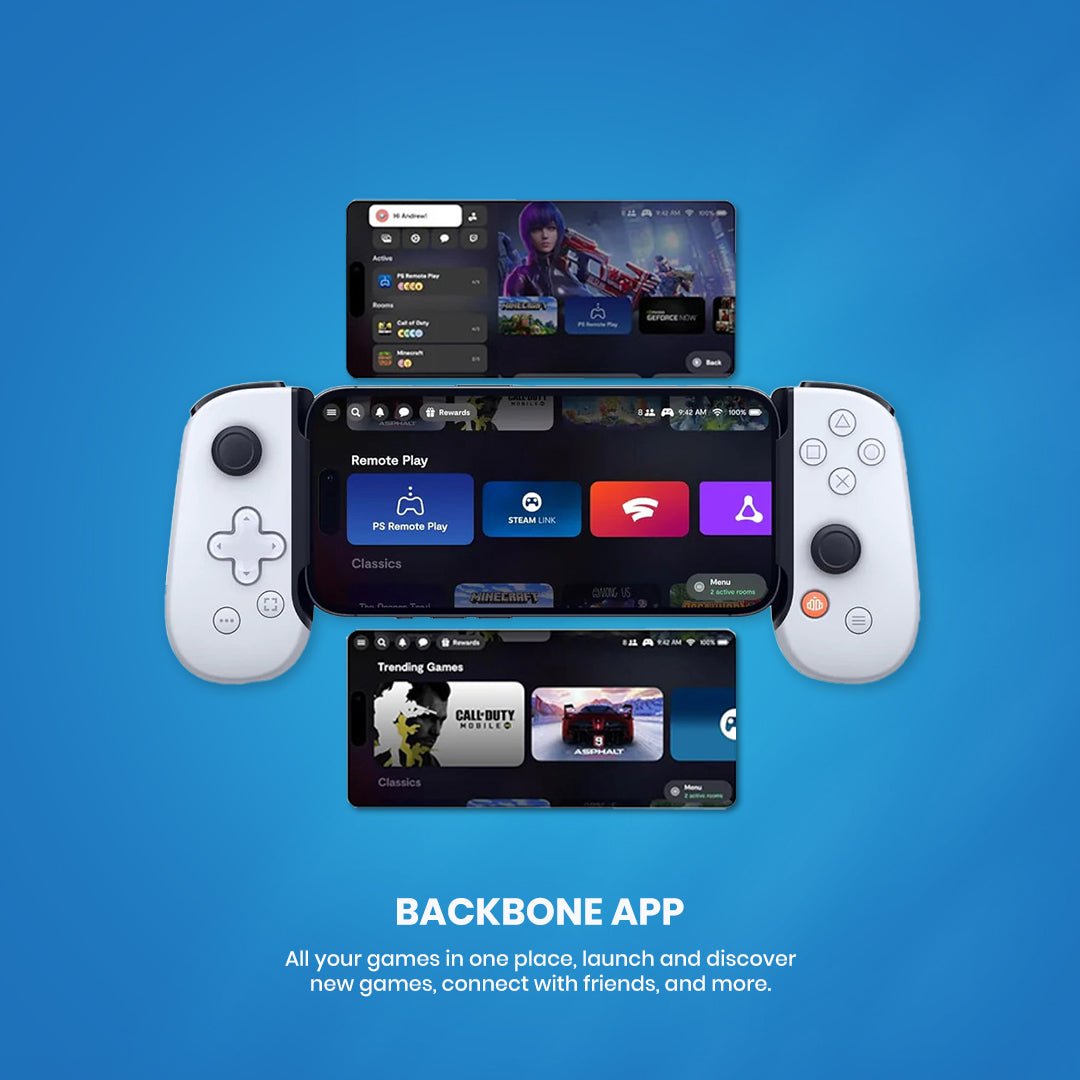 Backbone Gen - 1 Mobile Gaming Controller - Magic DealsGaming ControllerMagic DealsMagic DealsBackbone Gen - 1 Mobile Gaming Controller4Gaming Controller
