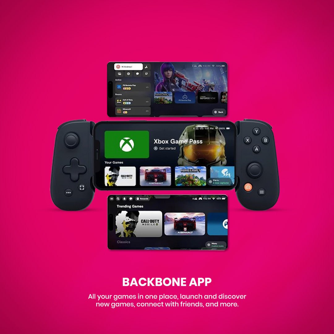 Backbone Gen - 1 Mobile Gaming Controller - Magic DealsGaming ControllerMagic DealsMagic DealsBackbone Gen - 1 Mobile Gaming Controller4Gaming Controller