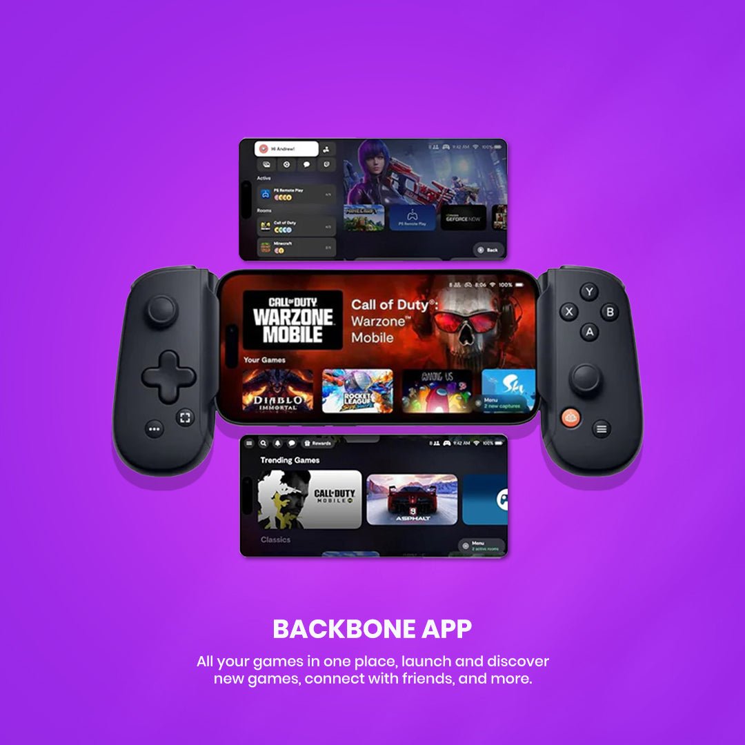 Backbone Gen - 2 Mobile Gaming Controller - Magic DealsGaming ControllerMagic DealsMagic DealsBackbone Gen - 2 Mobile Gaming Controller4Gaming Controller
