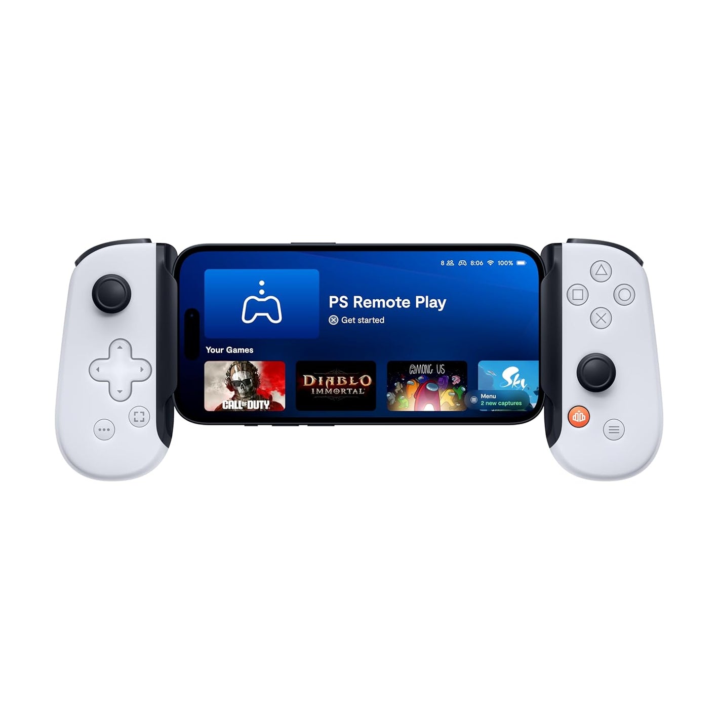 Backbone Mobile Gaming Controller for iPhone (Lightning) - PlayStation Edition - 2nd Gen - Play Xbox, PlayStation (3 Months Apple Arcade Included) - Magic DealsGaming ControllerMagic DealsMagic DealsBackbone Mobile Gaming Controller for iPhone (Lightning) - PlayStation Edition - 2nd Gen - Play Xbox, PlayStation (3 Months Apple Arcade Included)1Gaming Controller