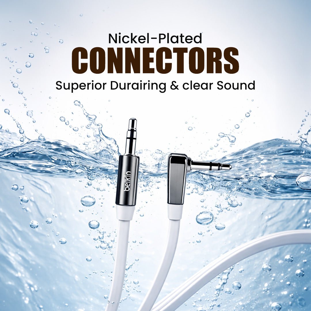Belkin 3.5 mm male to 3.5 mm Male Nickle Platted - 1.2 Meter - Magic DealsIT AccessoriesMagic DealsMagic DealsBelkin 3.5 mm male to 3.5 mm Male Nickle Platted - 1.2 Meter06AAGCN2813H1ZO4