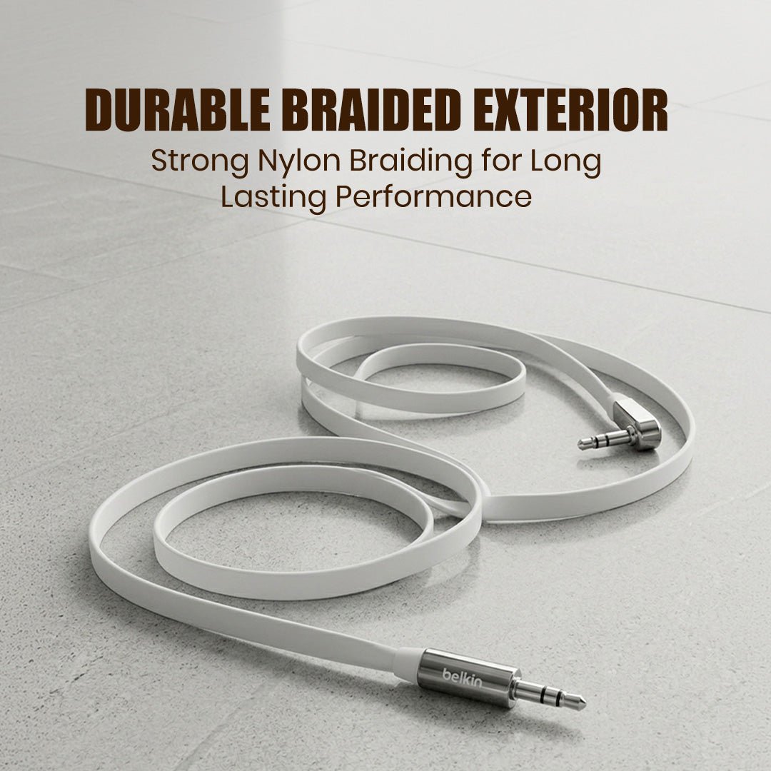 Belkin 3.5 mm male to 3.5 mm Male Nickle Platted - 1.2 Meter - Magic DealsIT AccessoriesMagic DealsMagic DealsBelkin 3.5 mm male to 3.5 mm Male Nickle Platted - 1.2 Meter06AAGCN2813H1ZO6