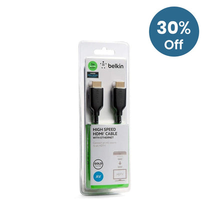 Belkin HDMI Cable Gold Platted - 2 Meter - Magic DealsIT AccessoriesMagic DealsMagic DealsBelkin HDMI Cable Gold Platted - 2 Meter06AAGCN2813H1ZO1