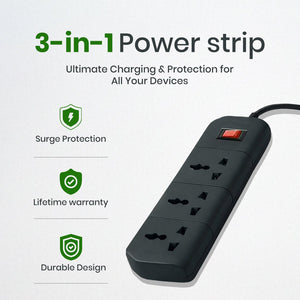 Belkin Surge Protector - 3 Socket - Magic DealsSurge ProtectorsMagic DealsMagic DealsBelkin Surge Protector - 3 Socket06AAGCN2813H1ZO2