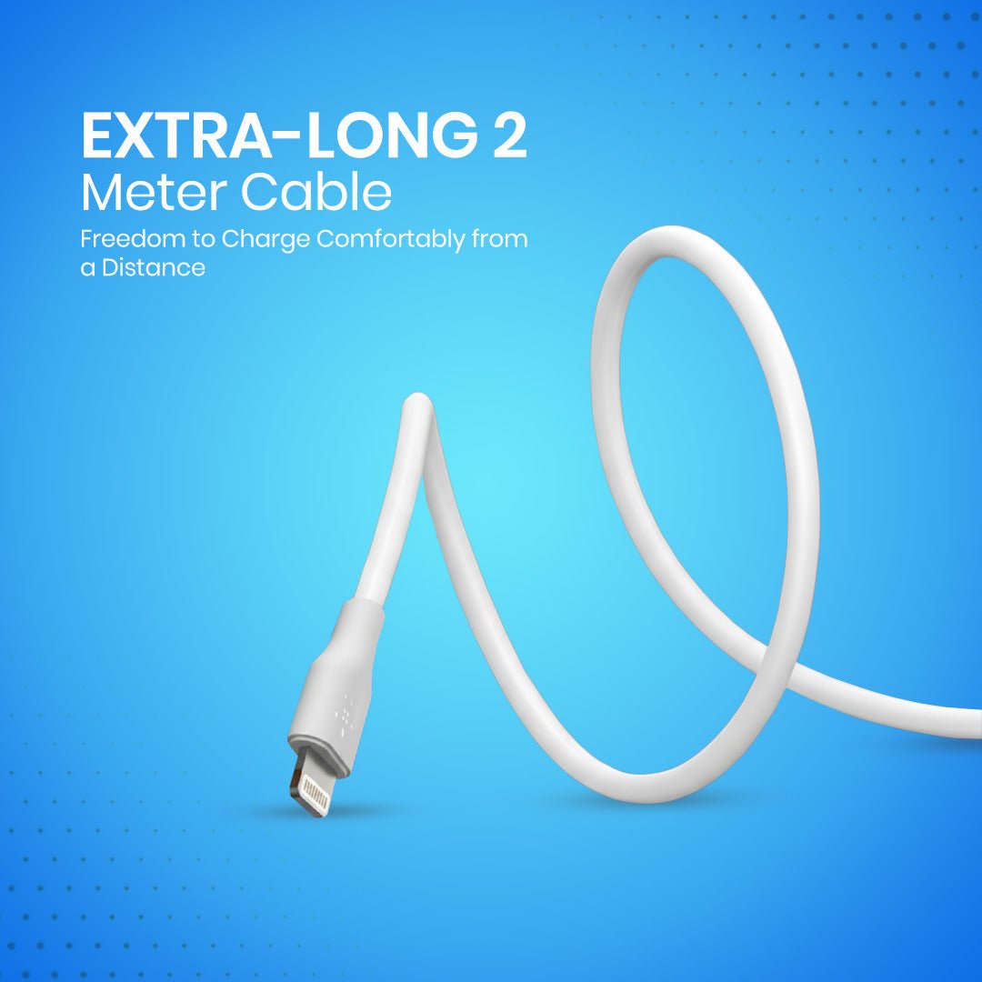 Belkin USB to Lightning Fast charging PVC - 2 Mtr - Magic DealsMobile AccessoriesMagic DealsMagic DealsBelkin USB to Lightning Fast charging PVC - 2 Mtr06AAGCN2813H1ZO5