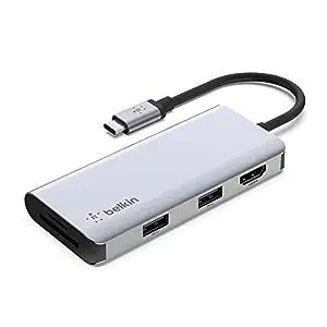 Belkin USB Type - C 5 in 1 dock - 2 USB A, HDMI, SD & micro SD card - Magic DealsPeripheralMagic DealsMagic DealsBelkin USB Type - C 5 in 1 dock - 2 USB A, HDMI, SD & micro SD card06AAGCN2813H1ZO1