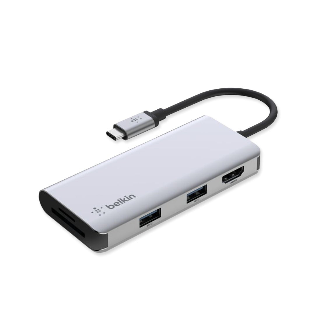 Belkin USB Type - C 5 in 1 dock - 2 USB A, HDMI, SD & micro SD card - Magic DealsPeripheralMagic DealsMagic DealsBelkin USB Type - C 5 in 1 dock - 2 USB A, HDMI, SD & micro SD card06AAGCN2813H1ZO1
