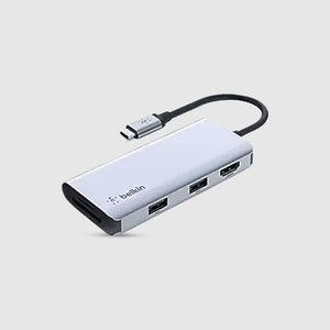 Belkin USB Type - C 5 in 1 dock - 2 USB A, HDMI, SD & micro SD card - Magic DealsPeripheralMagic DealsMagic DealsBelkin USB Type - C 5 in 1 dock - 2 USB A, HDMI, SD & micro SD card06AAGCN2813H1ZO1