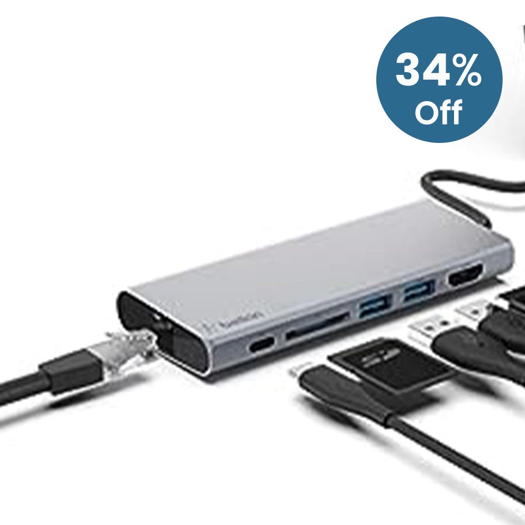 Belkin USB Type - C dock - USB, USB Type - C, HDMI, ethernet and SD card - Magic DealsPeripheralMagic DealsMagic DealsBelkin USB Type - C dock - USB, USB Type - C, HDMI, ethernet and SD card06AAGCN2813H1ZO1