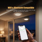 Philips Smart WiFi Aura LED Downlight (Wiz Connected) | Tunable white warm to cool (3000K to 6500k) | Compatible With Amazon Alexa And Google Assistant | Pack of 1 (10w Philips smart Wifi Aura LED DL)