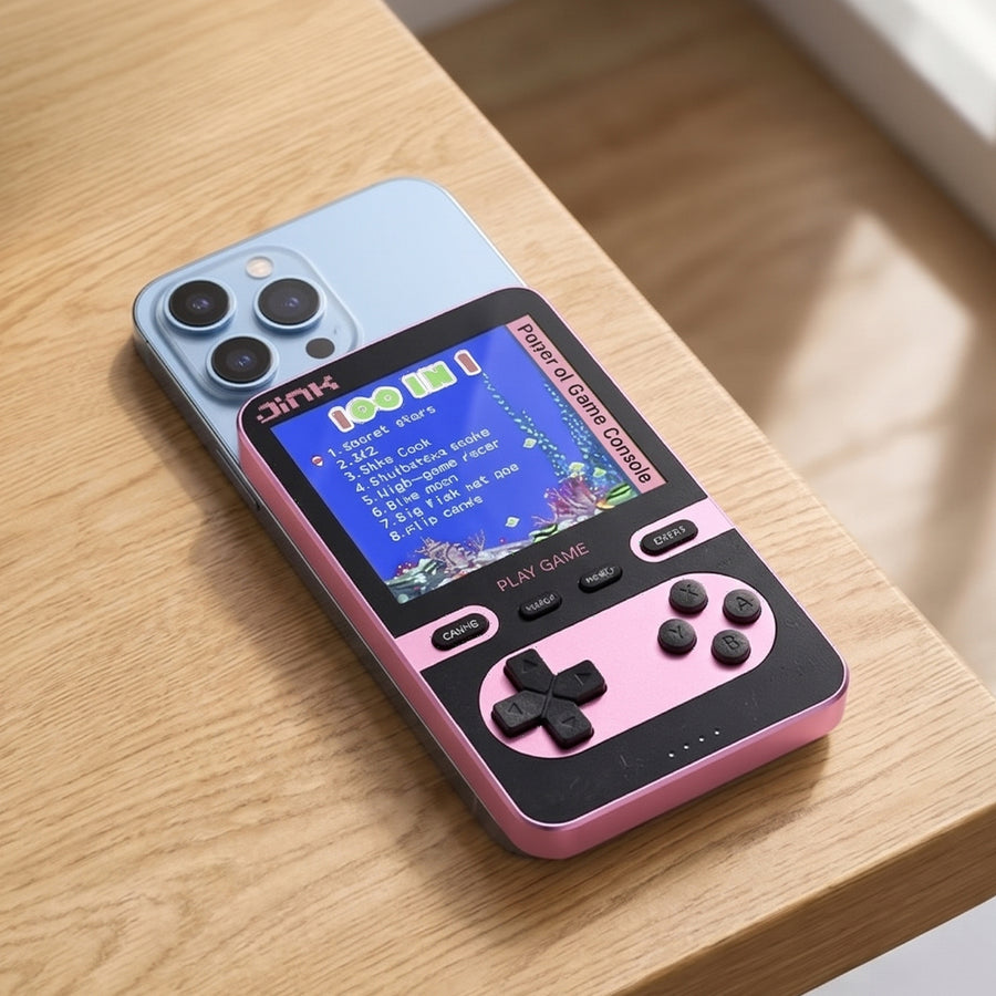 JINX Alpha Pro Power Bank with Retro Games