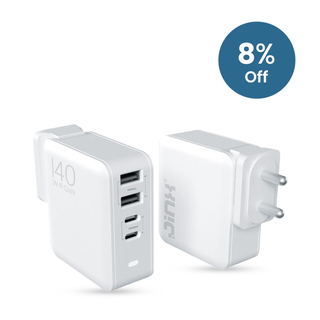 JINX Multiport GaN Charger 140W - Magic DealsChargersMagic DealsMagic DealsJINX Multiport GaN Charger 140W06AAGCN2813H1ZO1Chargers