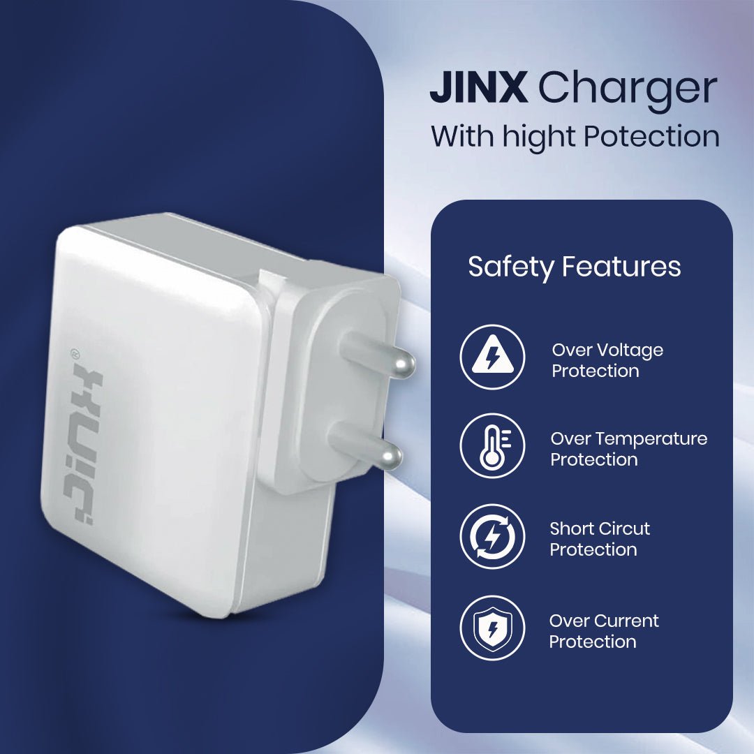 JINX Multiport GaN Charger 140W - Magic DealsChargersMagic DealsMagic DealsJINX Multiport GaN Charger 140W06AAGCN2813H1ZO3Chargers