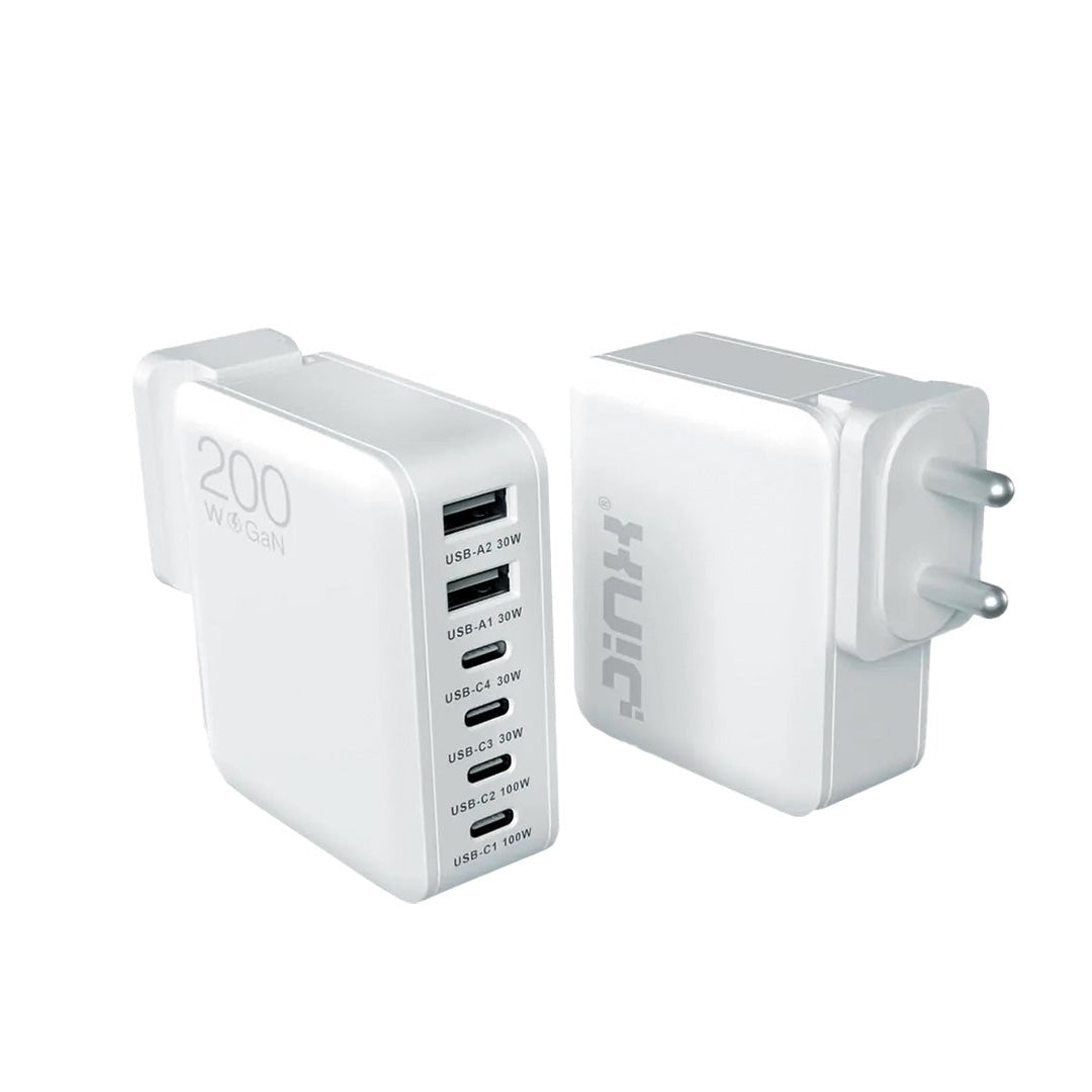 JINX Multiport GaN Charger 200W - Magic DealsChargersMagic DealsMagic DealsJINX Multiport GaN Charger 200W06AAGCN2813H1ZO1Chargers