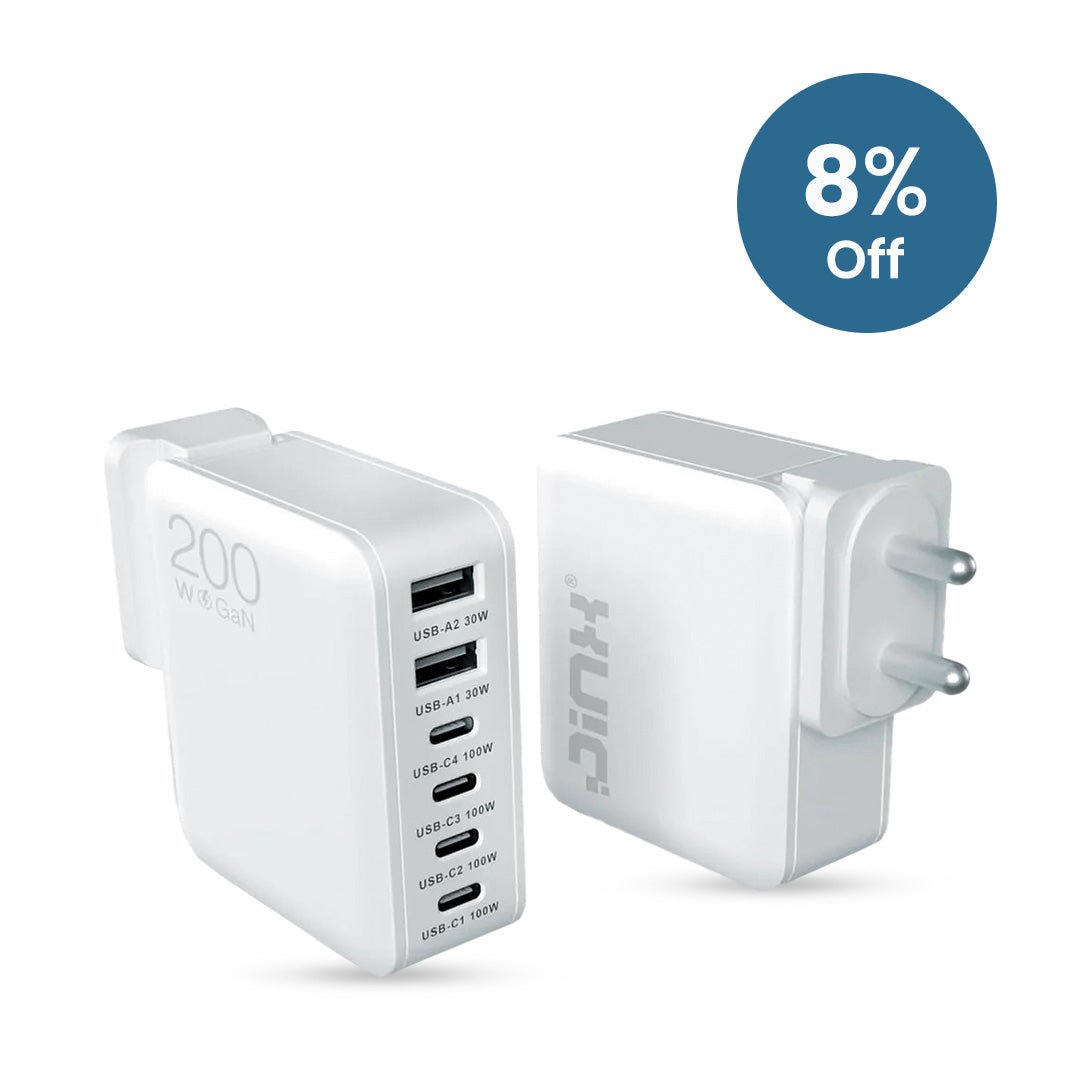 JINX Multiport GaN Charger 200W - Magic DealsChargersMagic DealsMagic DealsJINX Multiport GaN Charger 200W06AAGCN2813H1ZO1Chargers