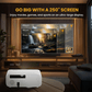 OTEK Galaxy FHD Smart Projector, Inbuilt Netflix & Prime, 1080P Native, 4K Support, Android 13, 10000 Lumens, Auto Focus & Keystone, WiFi 6 & Bluetooth, 250” Display, Portable Home Cinema, White - Magic DealsProjectorsMagic Deals Magic DealsOTEK Galaxy FHD Smart Projector, Inbuilt Netflix & Prime, 1080P Native, 4K Support, Android 13, 10000 Lumens, Auto Focus & Keystone, WiFi 6 & Bluetooth, 250” Display, Portable Home Cinema, White4fhd smart projector