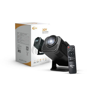 OTEK Joy Smart Portable Projector | Android 11, Native 720P HD with 4K Support | 3500 Lumens 200 ANSI | 5G WiFi & BT 5.4 | Mini Home Theater, Keystone, 180° Flip, Built - in Speaker - Magic DealsProjectorsMagic DealsMagic DealsOTEK Joy Smart Portable Projector | Android 11, Native 720P HD with 4K Support | 3500 Lumens 200 ANSI | 5G WiFi & BT 5.4 | Mini Home Theater, Keystone, 180° Flip, Built - in Speaker1joy smart portable projector