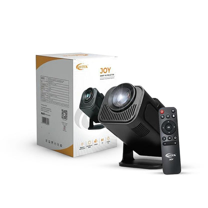 OTEK Joy Smart Portable Projector | Android 11, Native 720P HD with 4K Support | 3500 Lumens 200 ANSI | 5G WiFi & BT 5.4 | Mini Home Theater, Keystone, 180° Flip, Built - in Speaker - Magic DealsProjectorsMagic DealsMagic DealsOTEK Joy Smart Portable Projector | Android 11, Native 720P HD with 4K Support | 3500 Lumens 200 ANSI | 5G WiFi & BT 5.4 | Mini Home Theater, Keystone, 180° Flip, Built - in Speaker1joy smart portable projector