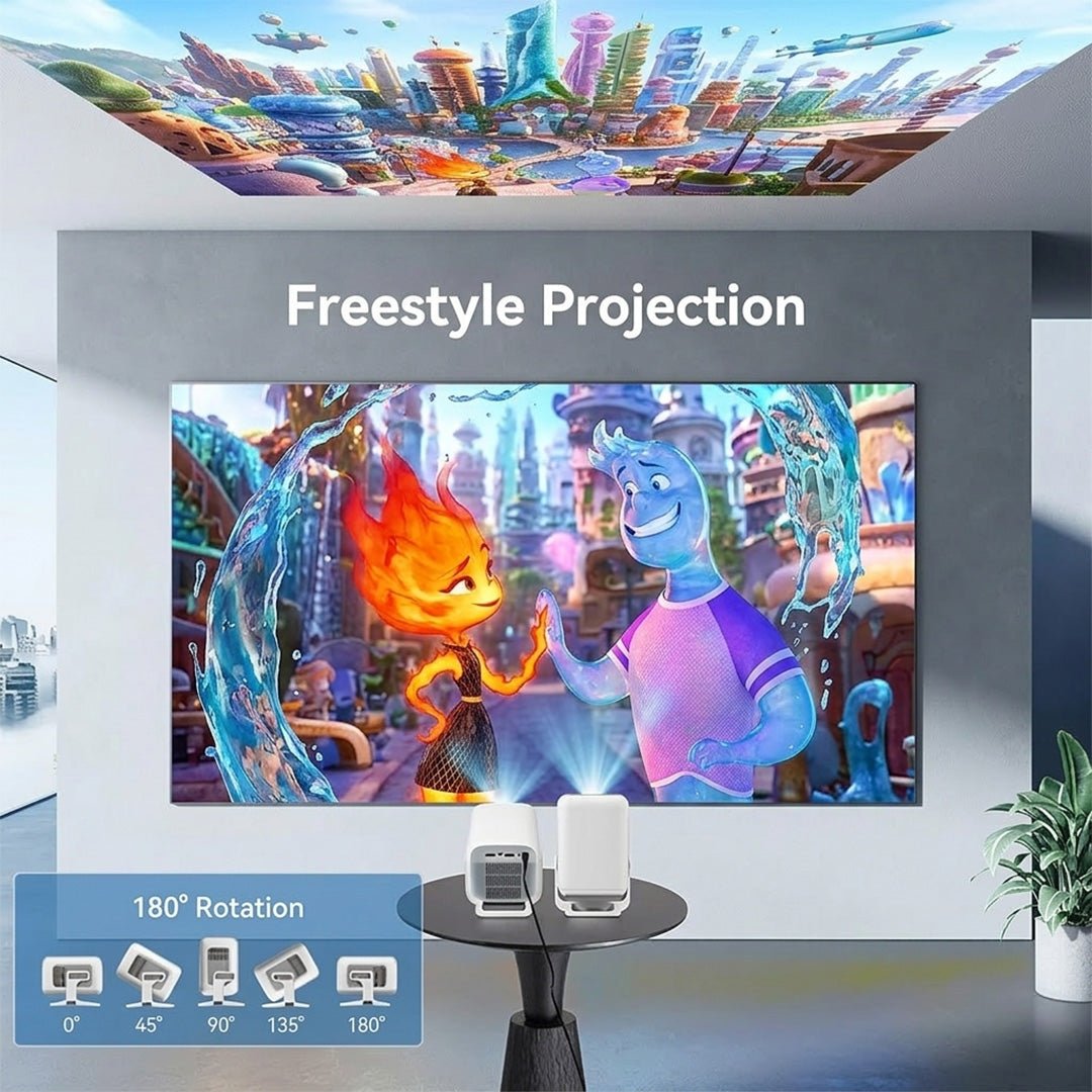 OTEK PIXA FHD Smart Projector | Inbuilt Netflix & Prime | 1080P | 4K Support | Android 11 | 4500 Lumens | Auto Focus & Keystone | WiFi & Bluetooth | Portable Home & Office - Magic DealsProjectorsMagic DealsMagic DealsOTEK PIXA FHD Smart Projector | Inbuilt Netflix & Prime | 1080P | 4K Support | Android 11 | 4500 Lumens | Auto Focus & Keystone | WiFi & Bluetooth | Portable Home & Office6otek