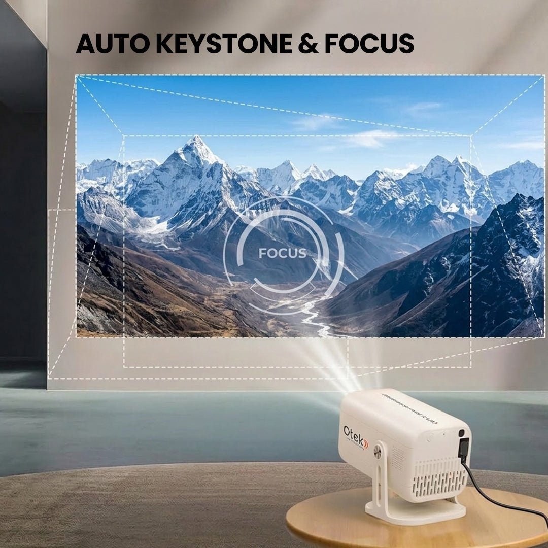 OTEK PIXA1000 Smart Projector, 7000 Lumens, Android 13 ATV, Inbuilt Netflix & Prime, 1080P Full HD, Auto Focus & Keystone, WiFi & BT 5, 150” Display - Magic DealsProjectorsMagic DealsMagic DealsOTEK PIXA1000 Smart Projector, 7000 Lumens, Android 13 ATV, Inbuilt Netflix & Prime, 1080P Full HD, Auto Focus & Keystone, WiFi & BT 5, 150” Display5otek