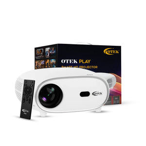 OTEK Play Smart Projector, Inbuilt Netflix & Prime, Android 13, 1080P Native, 4K Support, 7500 Lumens, Auto Focus & Keystone, WiFi & Bluetooth, 5W Speaker, Portable Home Theater Cinema, Whit - Magic DealsProjectorsMagic DealsMagic DealsOTEK Play Smart Projector, Inbuilt Netflix & Prime, Android 13, 1080P Native, 4K Support, 7500 Lumens, Auto Focus & Keystone, WiFi & Bluetooth, 5W Speaker, Portable Home Theater Cinema, Whit1otek